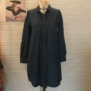 Madewell denim shirt dress